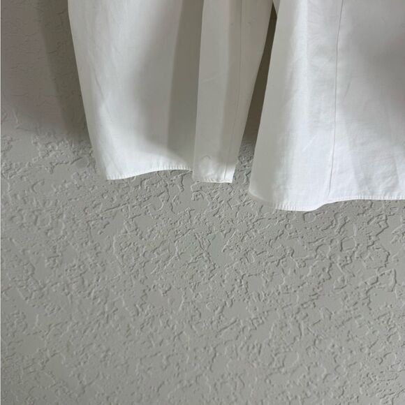 Vince White Square Neck Blouse Size 8 - Picture 4 of 14